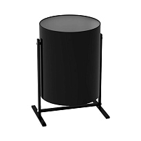 Урна металлическая уличная, Титан, 25 л, цвет черный в Костанай