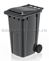 Контейнер для мусора 240 л серый облегченный 240 серый в Костанай