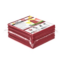 Мешки для мусора 160 л, красные, в пачке 10 шт., ПВД, 40 мкм, 900х1100 мм, i-Bag в Костанай