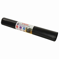 Мешки для мусора 240 л, черные, в рулоне 5 шт., ПВД 80 мкм, 1400х900 мм, LAIMA, 605339 в Костанай