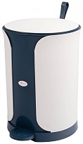 Контейнер для мусора Sтилъ с педалью 11 л синий 11 синий в Костанай