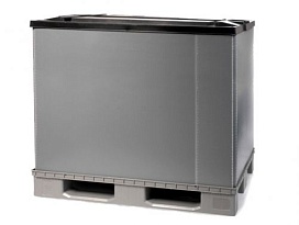 Пластиковый разборно сборный контейнер PolyBox 1000 в Костанай Пластиковый разборно сборный контейнер PolyBox 1000 в Костанай