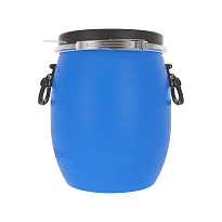 Бочка пластиковая 20 л с хомутом в Костанай