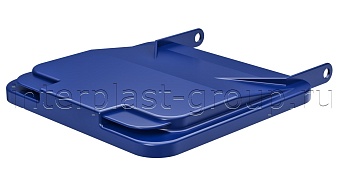 Комплект крышки для контейнера 120 л. синяя  синий в Костанай