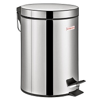 Ведро-контейнер для мусора (урна) с педалью LAIMA Classic, 3 л, со съемным внутренним ведром в Костанай