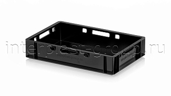 Ящик для мяса и колбасных изделий Е-1 черный в Костанай