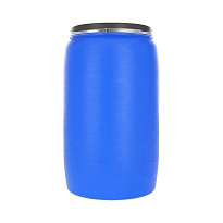 Бочка пластиковая 227 л с хомутом в Костанай Бочка пластиковая 227 л с хомутом в Костанай