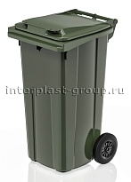 Мусорный контейнер 120 л зеленый в Костанай Мусорный контейнер 120 л зеленый в Костанай