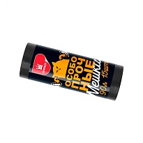 Мешки для мусора 90 л, черные, рулон 15 шт., ПНД, 20 мкм, 850х650 мм, Особопрочные, МП7825 в Костанай Мешки для мусора 90 л, черные, рулон 15 шт., ПНД, 20 мкм, 850х650 мм, Особопрочные, МП7825 в Костанай