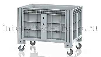 Контейнер iBox сплошной на колесах в Костанай