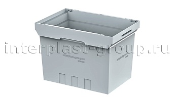 Вкладываемый контейнер KV 6442 серый в Костанай Вкладываемый контейнер KV 6442 серый в Костанай