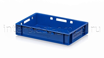 Ящик для мяса и колбасных изделий Е-1 синий в Костанай