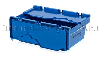 Вкладываемый контейнер KVR 6422 усиленный с распашной крышкой в Костанай Вкладываемый контейнер KVR 6422 усиленный с распашной крышкой в Костанай