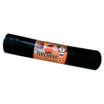 Мешки для мусора 480 л, черные, в рулоне 5 шт., ПВД, 65 мкм, 1700х1300 мм, Концепция Быта Профи, 603735 в Костанай Мешки для мусора 480 л, черные, в рулоне 5 шт., ПВД, 65 мкм, 1700х1300 мм, Концепция Быта Профи, 603735 в Костанай