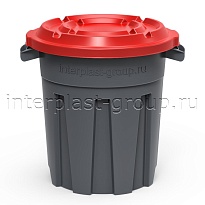 Мусорный бак универсальный 60 л серый 60 серый в Костанай Мусорный бак универсальный 60 л серый 60 серый в Костанай