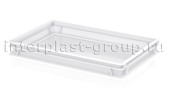 Ящик для полуфабрикатов сплошной белый в Костанай