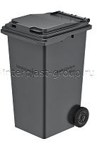 Контейнер для мусора 240 л серый 240 серый в Костанай