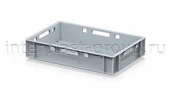 Ящик для мяса и колбасных изделий Е-1 серый в Костанай