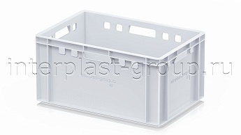 Ящик для мяса и колбасных изделий Е-3 белый в Костанай Ящик для мяса и колбасных изделий Е-3 белый в Костанай